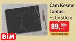 CAM KESME TABLASI